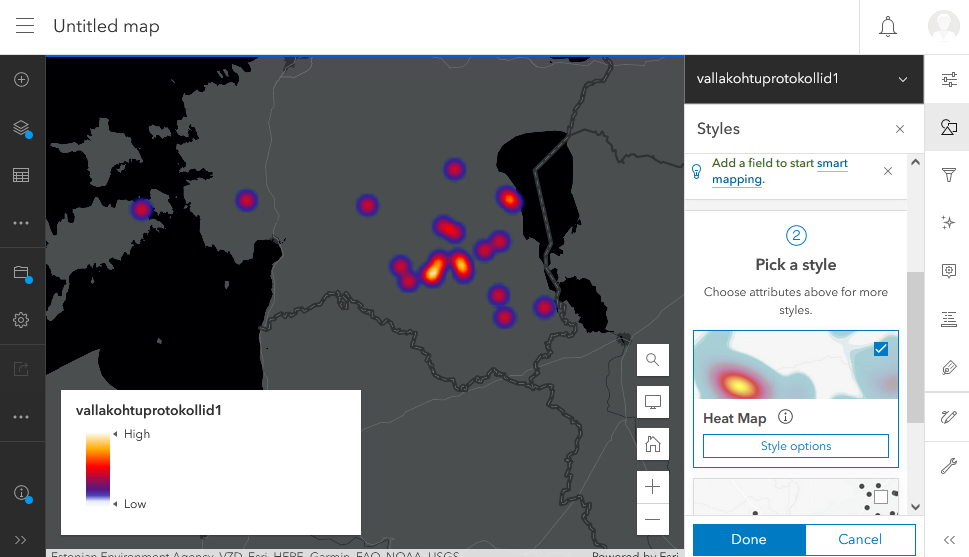 Heat map